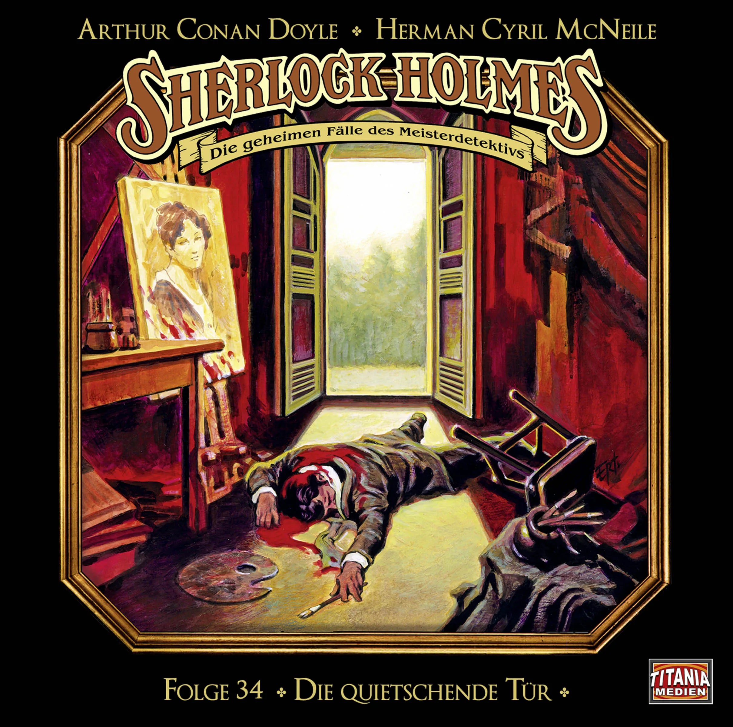 Buchcover von 'Sherlock Holmes - Folge 34' - Hörbuch (CD) von Sir Arthur Conan Doyle