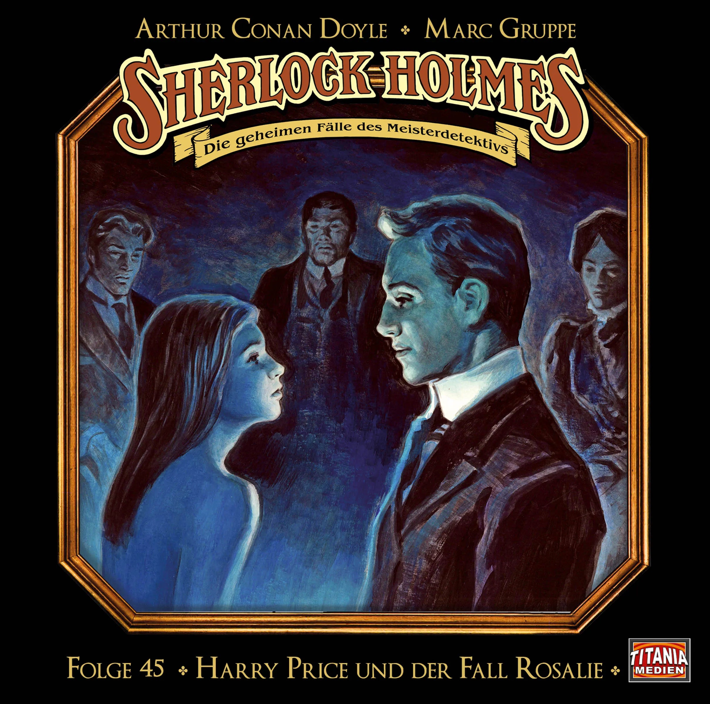 Buchcover von 'Sherlock Holmes - Folge 45' - Hörbuch (CD) von Sir Arthur Conan Doyle