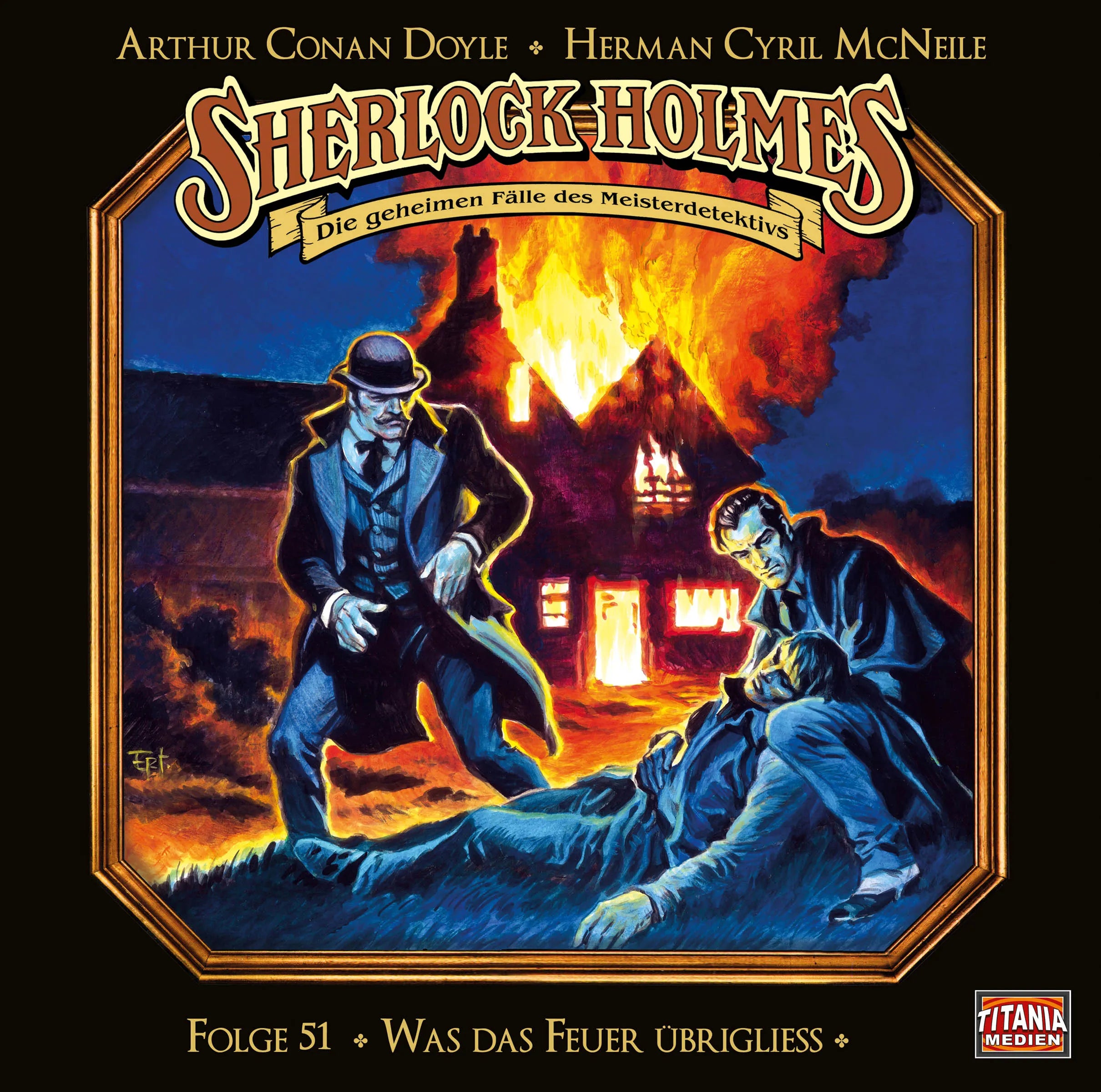 Buchcover von 'Sherlock Holmes - Folge 51' - Hörbuch (CD) von Herman Cyril McNeile