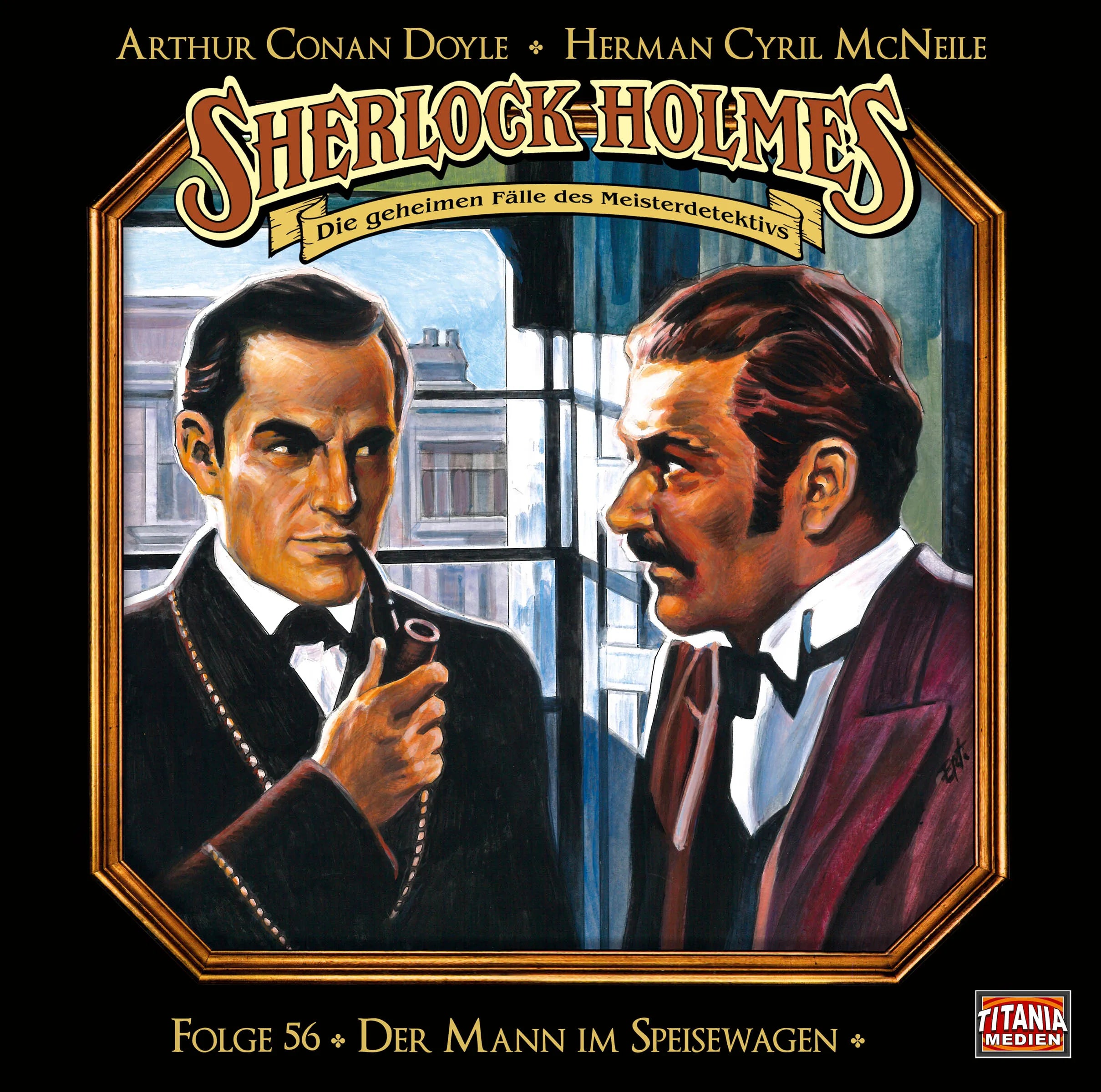 Buchcover von 'Sherlock Holmes - Folge 56' - Hörbuch (CD) von Sir Arthur Conan Doyle
