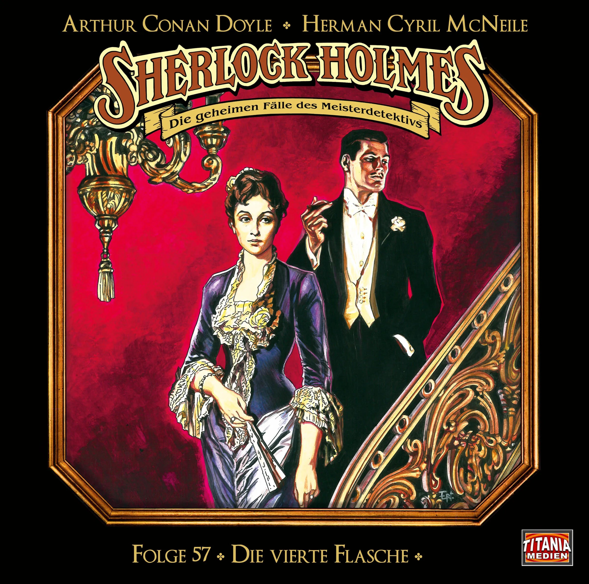 Buchcover von 'Sherlock Holmes - Folge 57' - Hörbuch (CD) von Sir Arthur Conan Doyle
