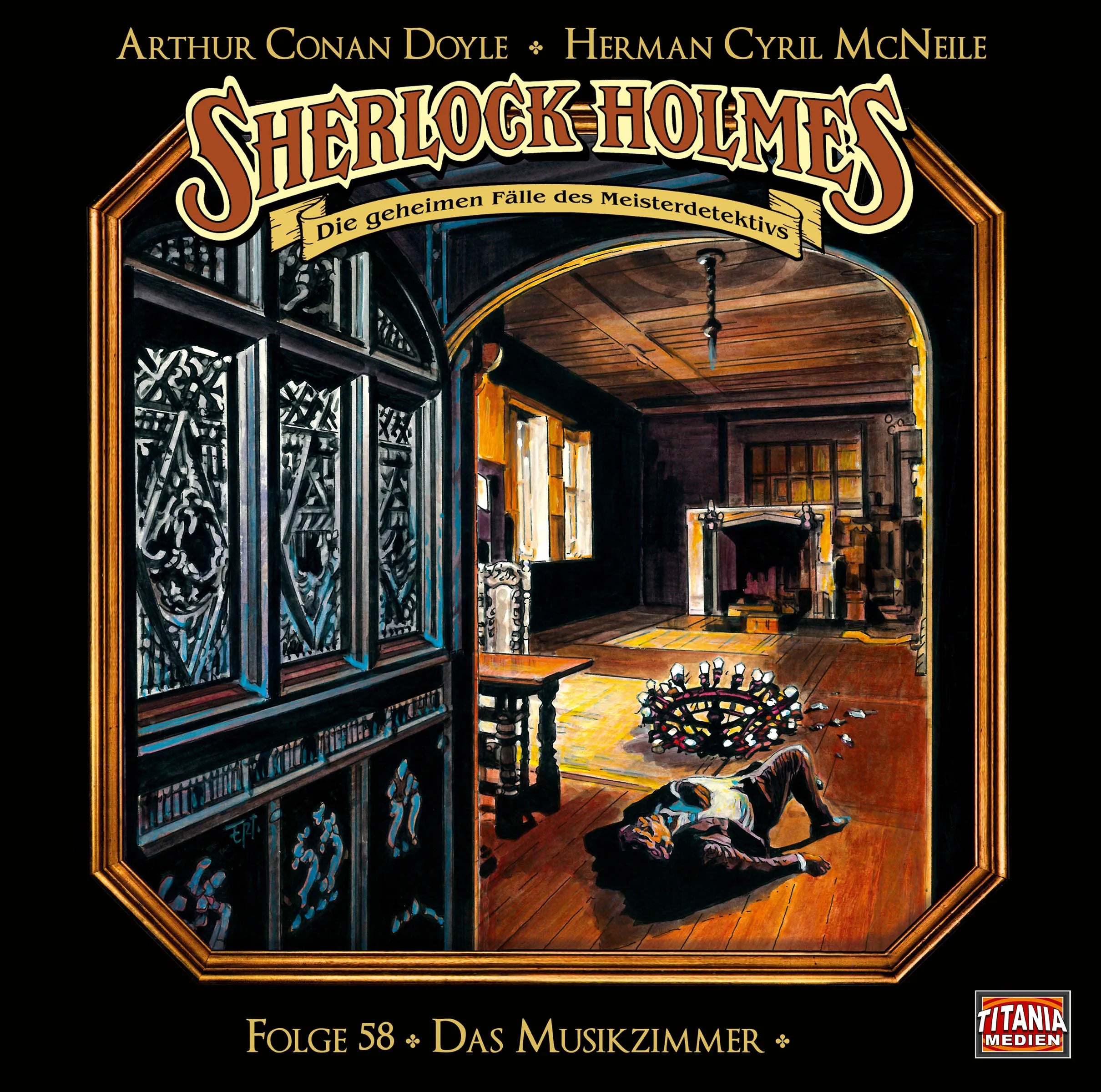 Buchcover von 'Sherlock Holmes - Folge 58' - Hörbuch (CD) von Sir Arthur Conan Doyle