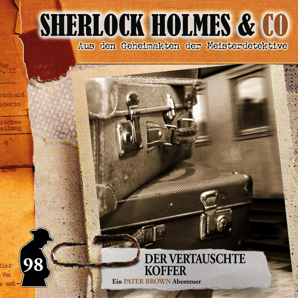 Cover: Sherlock Holmes & Co, Folge 98: Der vertauschte Koffer (Hörbuch Download) von Sandra Röttges-Paslack