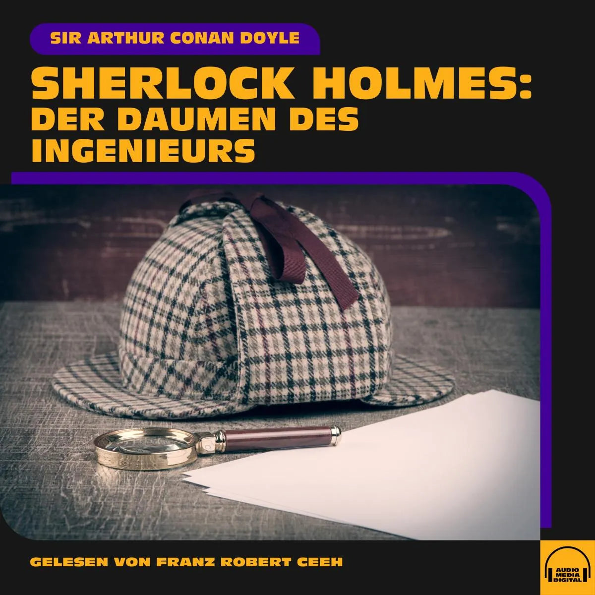 Cover: Sherlock Holmes: Der Daumen des Ingenieurs (Hörbuch Download) von Sir Arthur Conan Doyle