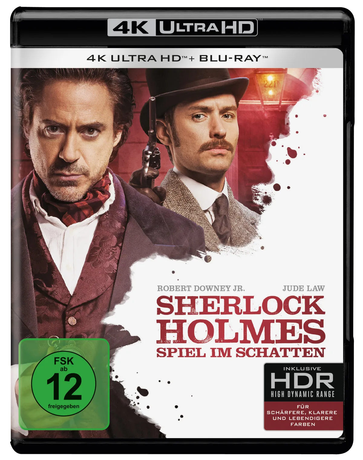 Sherlock Holmes - Spiel im Schatten - Blu-ray 4K Ultra HD