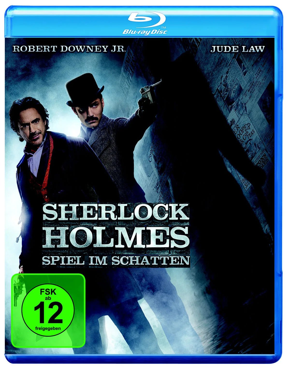 Sherlock Holmes - Spiel im Schatten - Blu-ray Disc