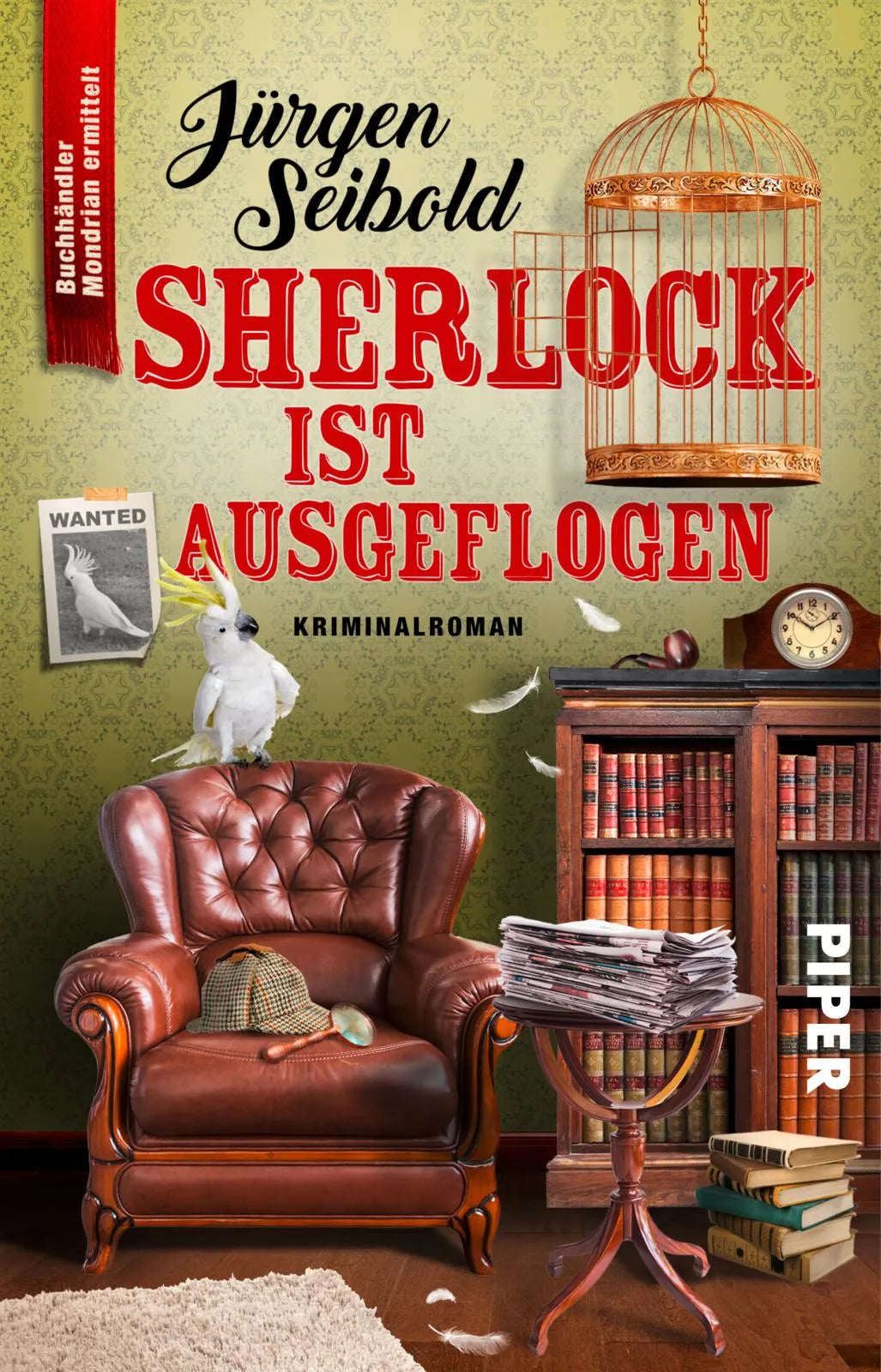 Buchcover von 'Sherlock ist ausgeflogen' - Taschenbuch von Jürgen Seibold
