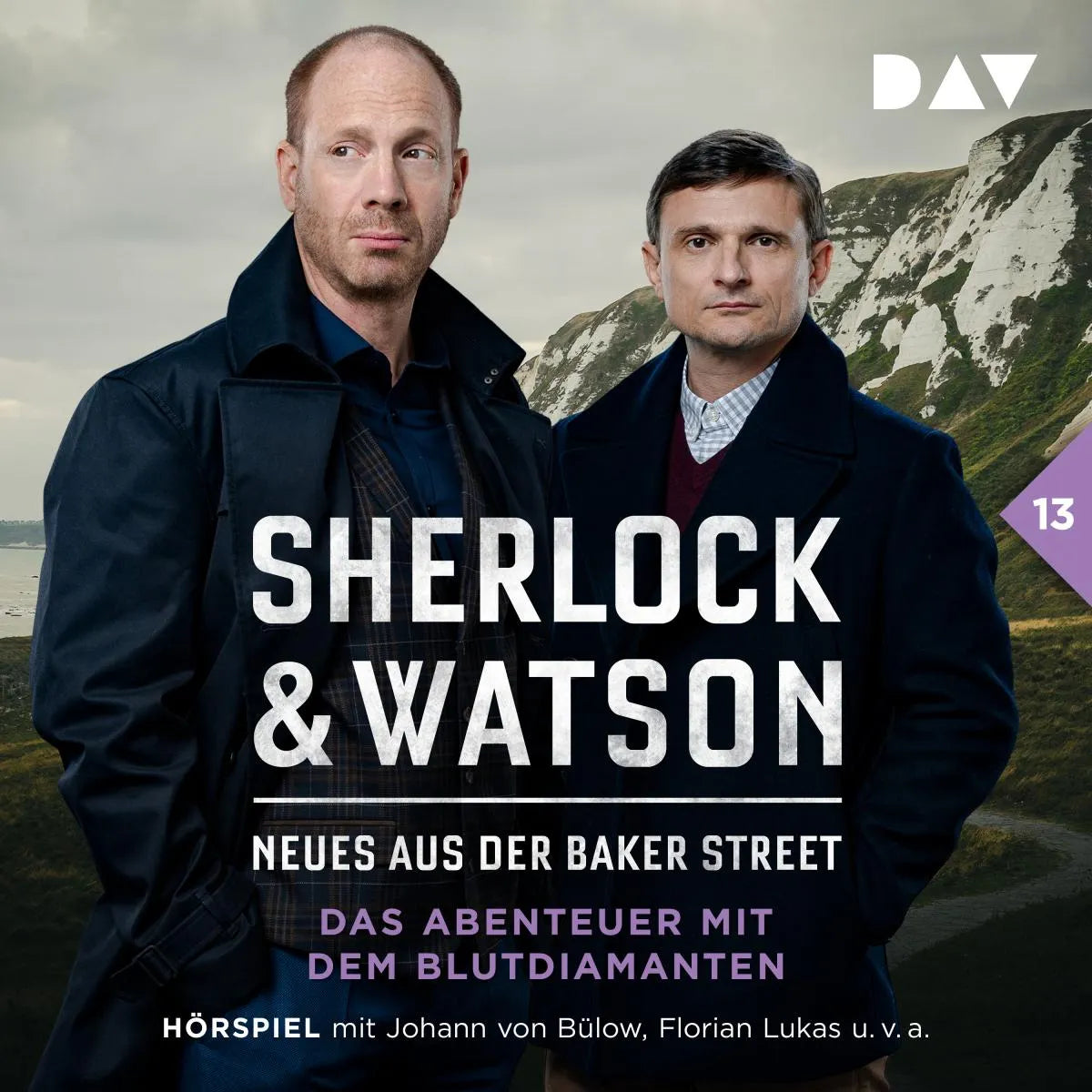Cover: Sherlock & Watson - Neues aus der Baker Street: Das Abenteuer mit dem Blutdiamanten (Hörbuch Download) von Viviane Koppelmann