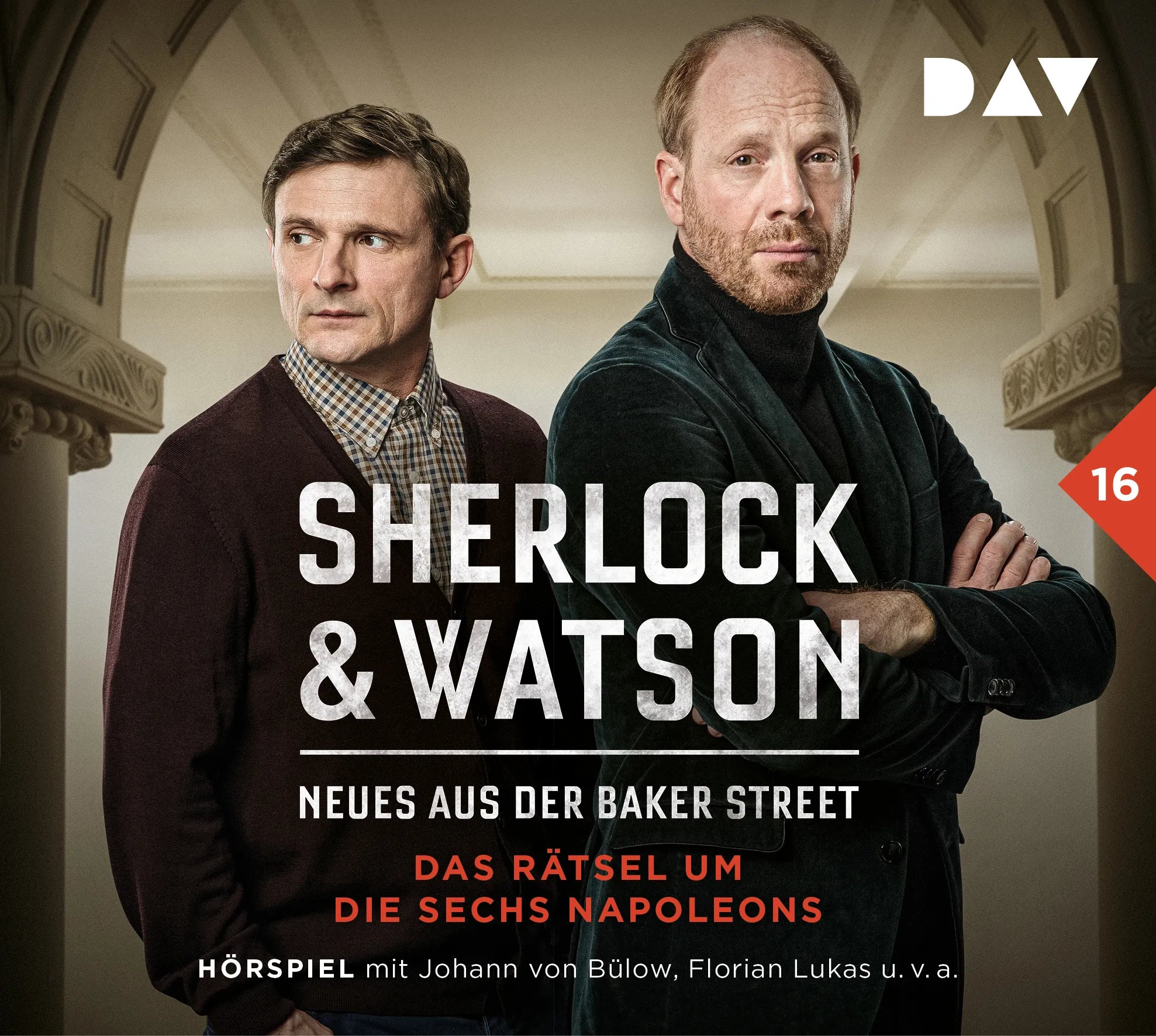Buchcover von 'Sherlock & Watson – Neues aus der Baker Street: Das Rätsel um die sechs Napoleons' - Hörbuch (CD) von Viviane Koppelmann