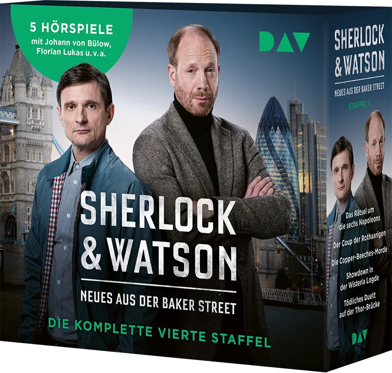 Viviane Koppelmann - Sherlock & Watson – Neues aus der Baker Street. Die komplette vierte Staffel