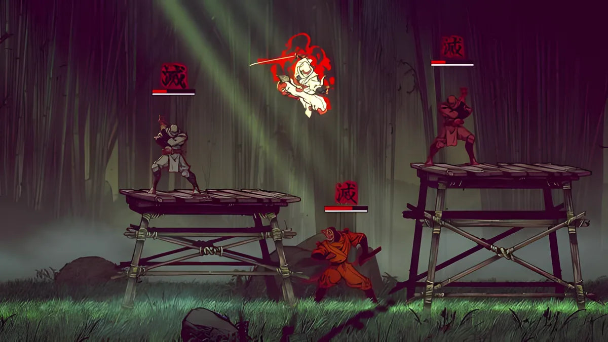 Spielszene 4 aus SHINOBI: Art of Vengeance Deluxe Edition – Nintendo Switch 2