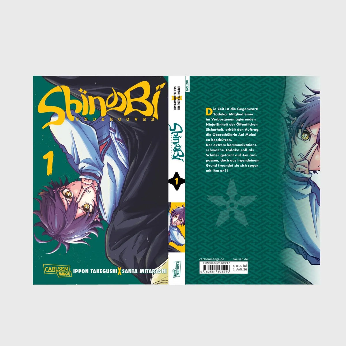 Detailansicht: Shinobi Undercover 1 (Taschenbuch)