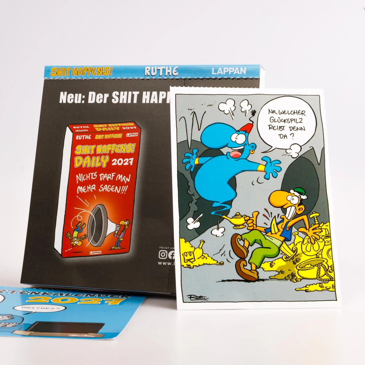 Shit happens! Postkartenkalender 2027 – Ansicht