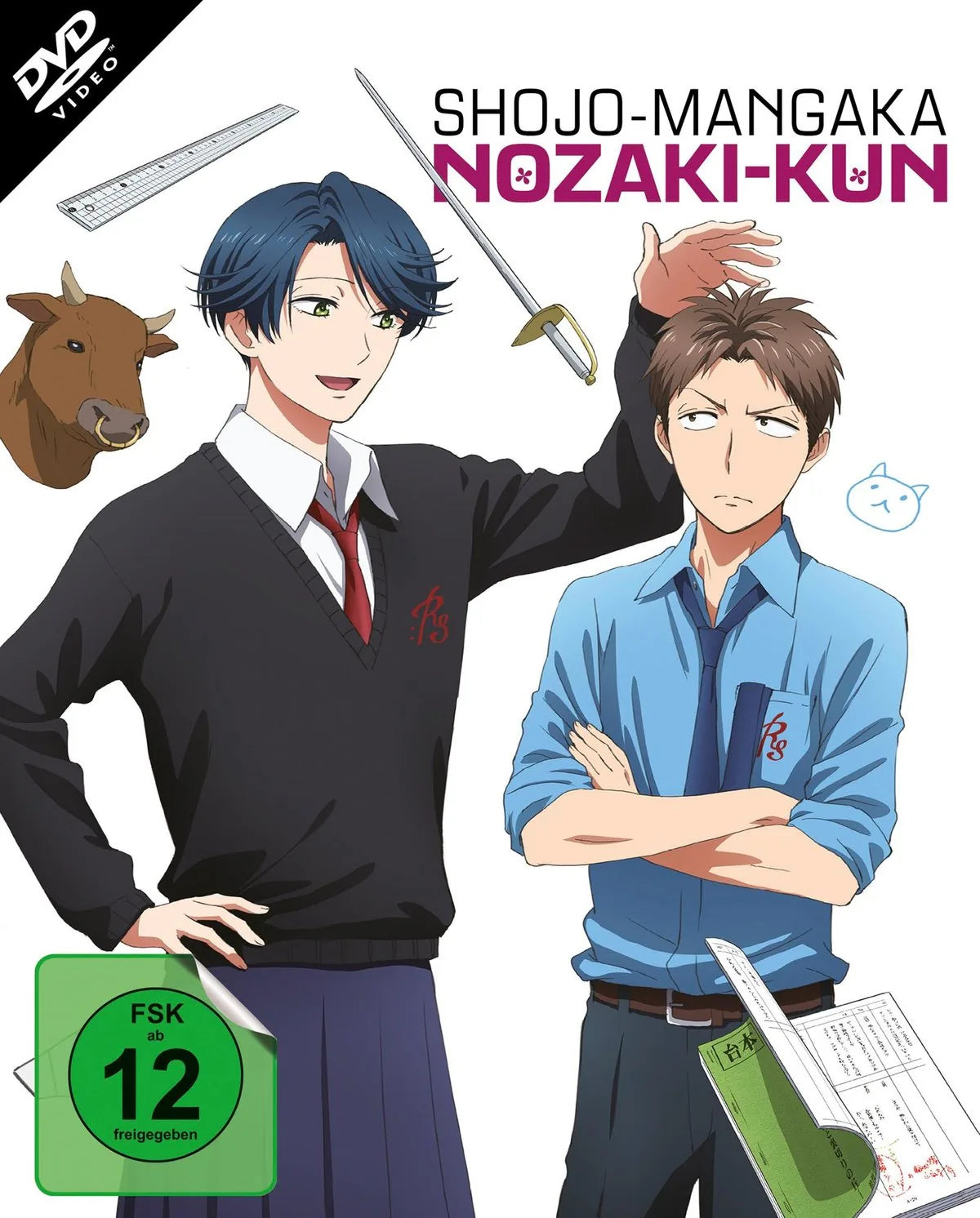 Shojo-Mangaka Nozaki-Kun Vol. 2 (Ep. 5-8) - DVD