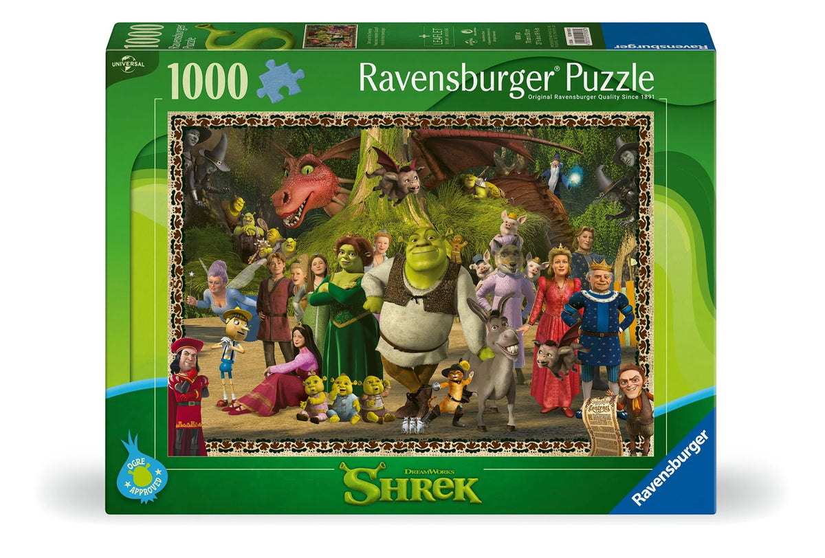 Puzzle: Erwachsenenpuzzle 1000 Teile - Shrek Evergreen