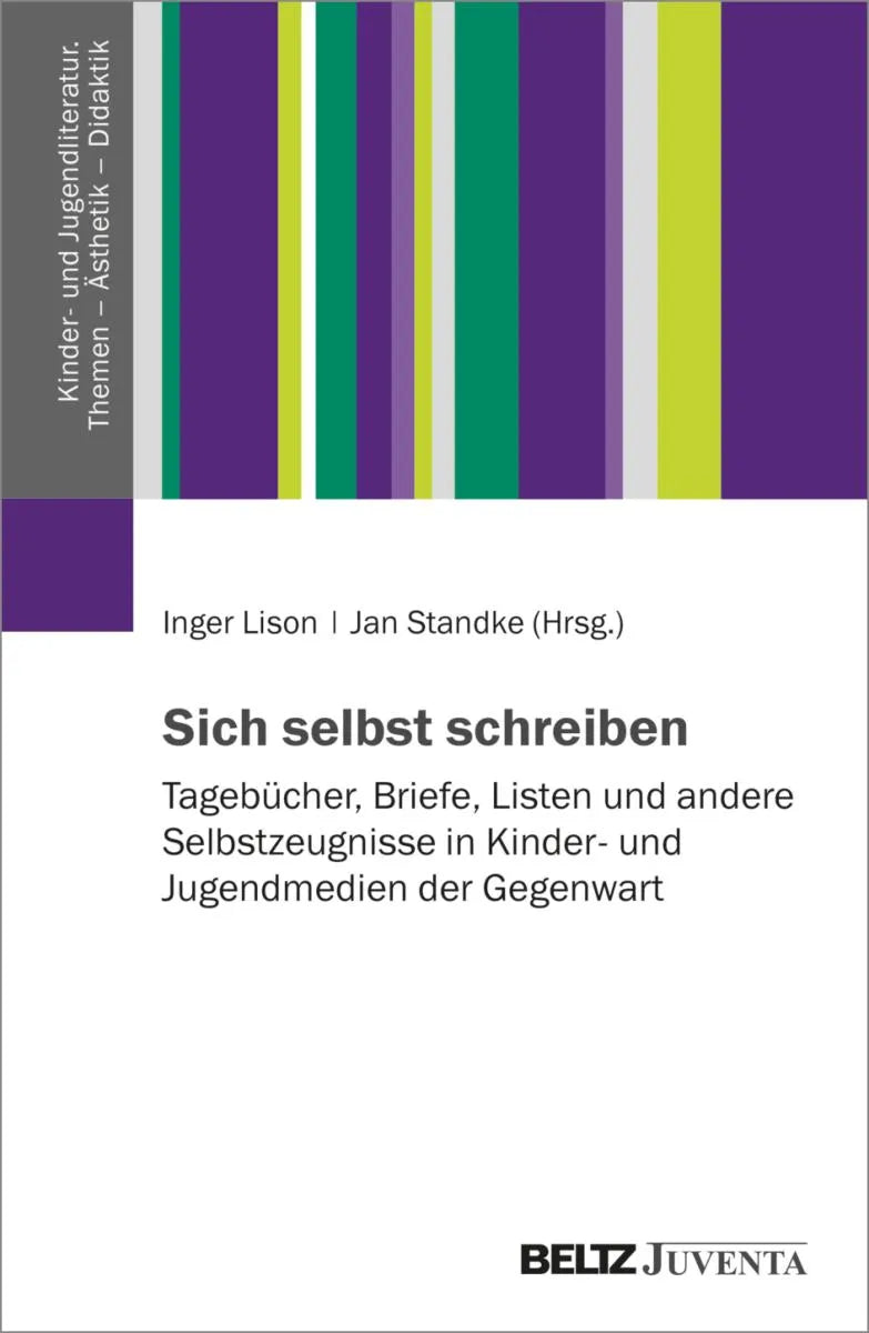 Cover: Sich selbst schreiben (E-Book) von Inger Lison