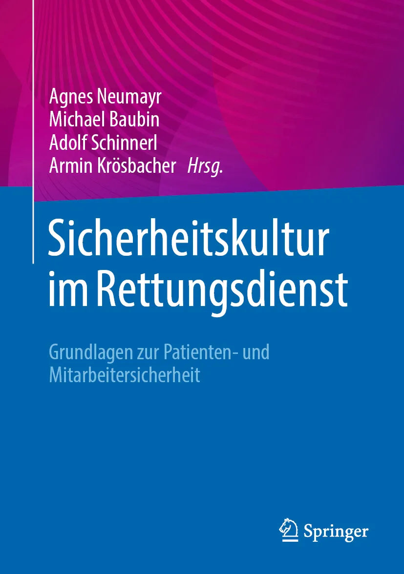 Cover: Sicherheitskultur im Rettungsdienst (E-Book)