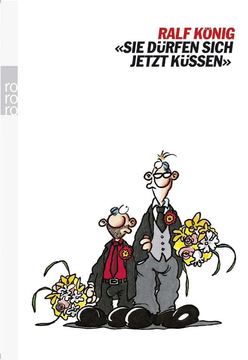 Buchcover von '"Sie dürfen sich jetzt küssen"' - Taschenbuch von Ralf König