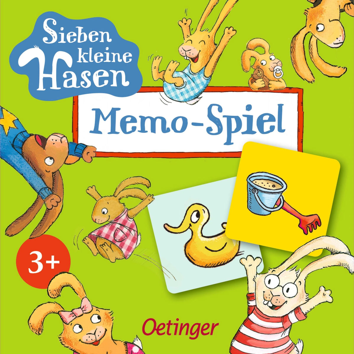 Sieben kleine Hasen. Memo-Spiel – Ansicht