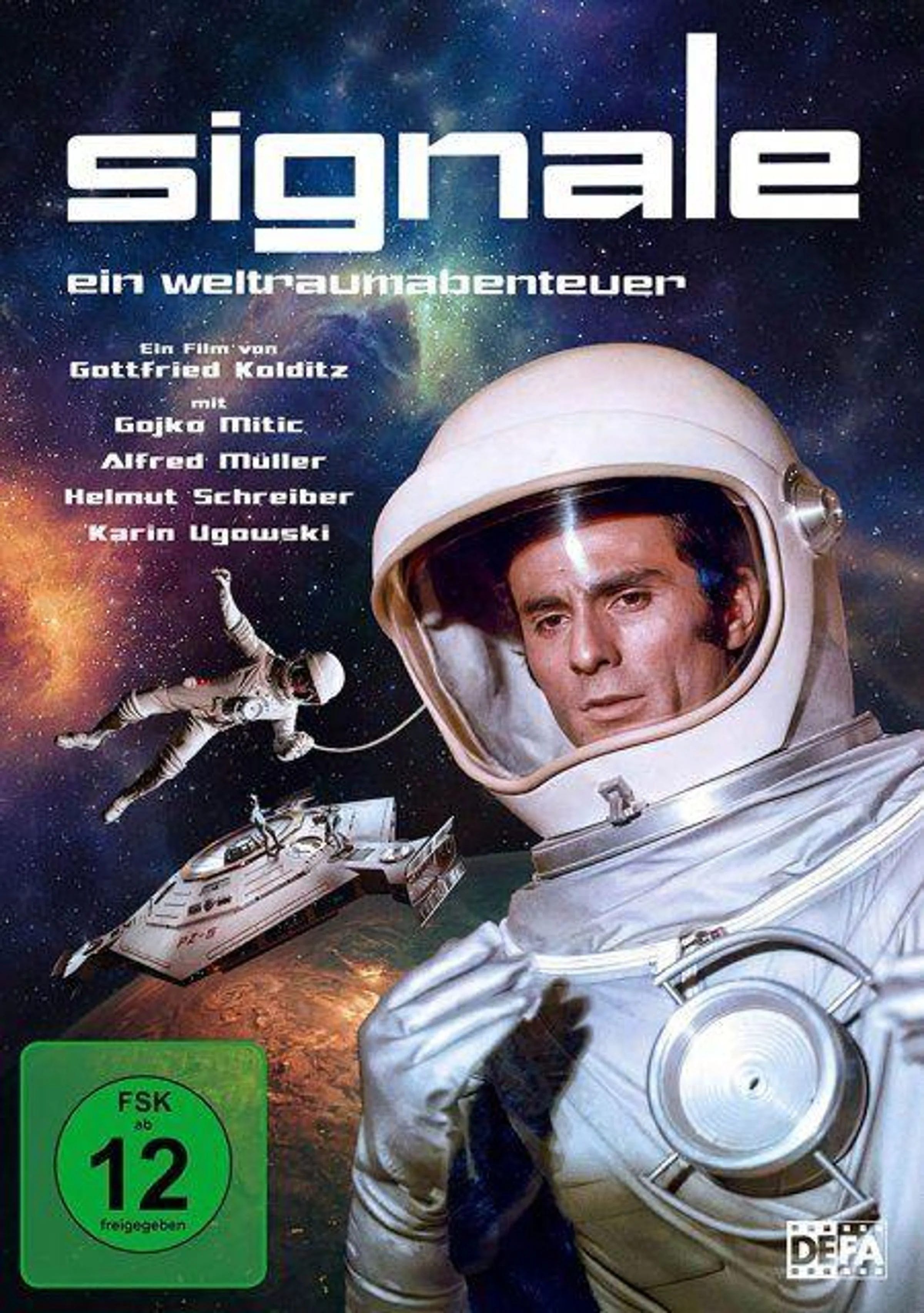 DVD-Cover: Signale - Ein Weltraumabenteuer. Regie: Gottfried Kolditz
