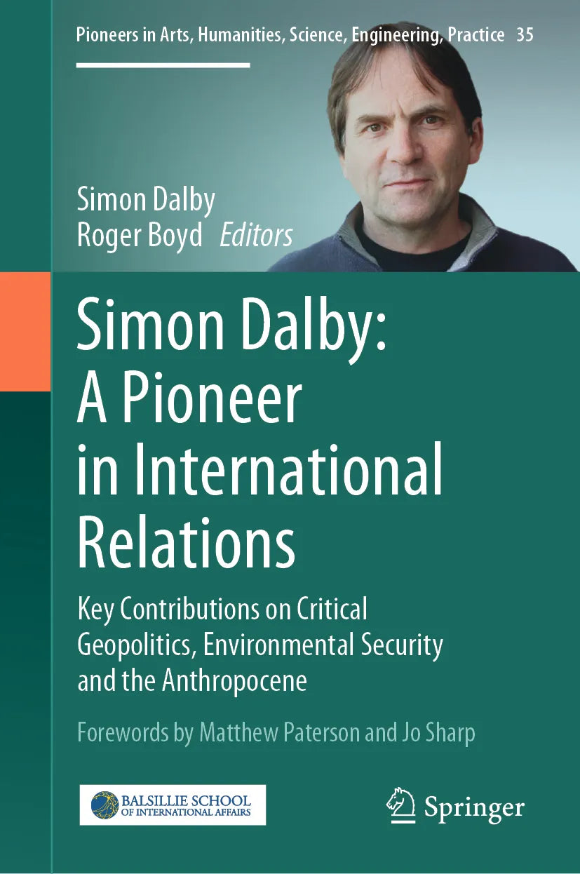 Cover: Simon Dalby: A Pioneer in International Relations (E-Book)