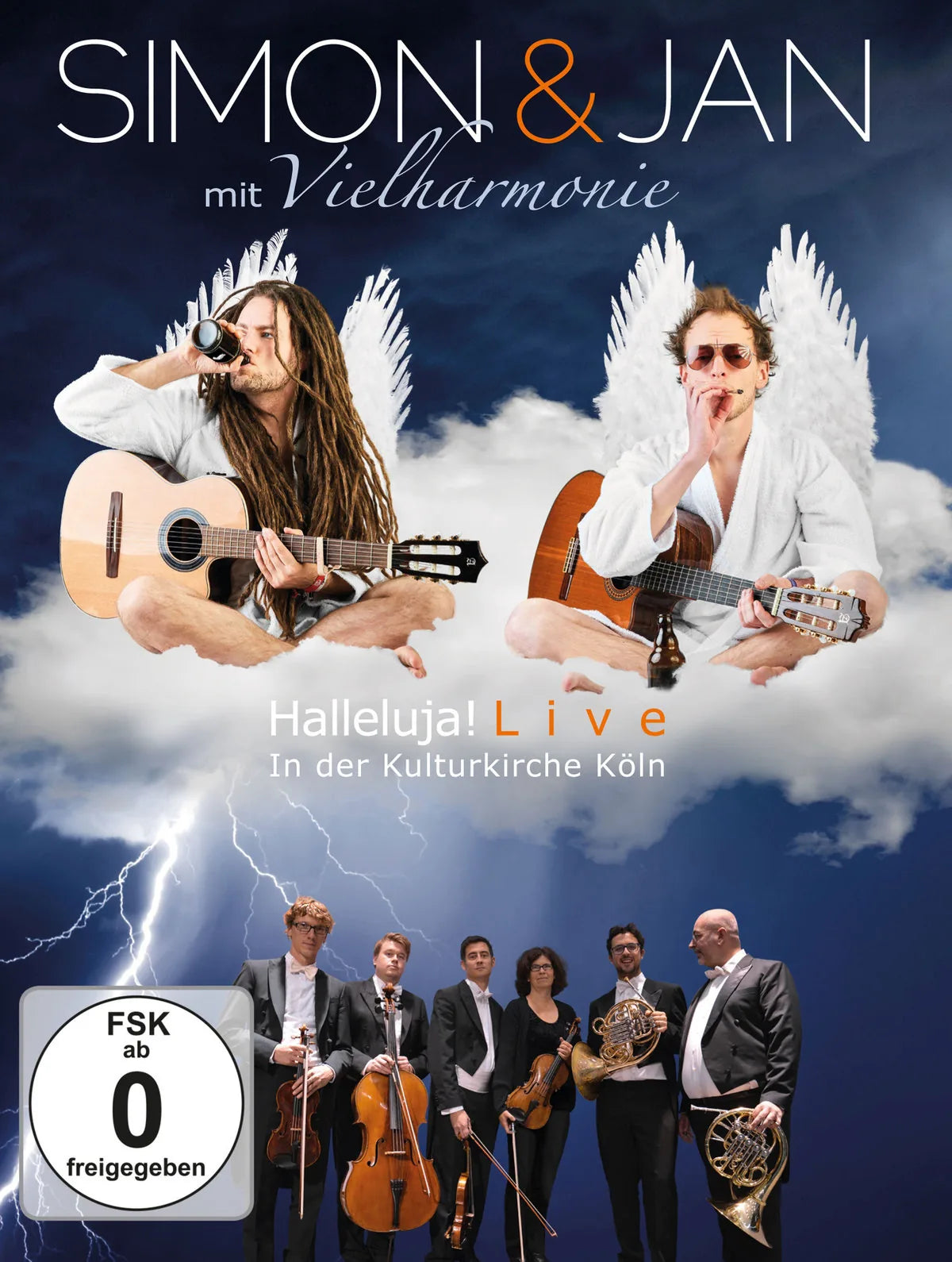 Simon & Jan mit Vielharmonie - Halleluja! Live i - DVD