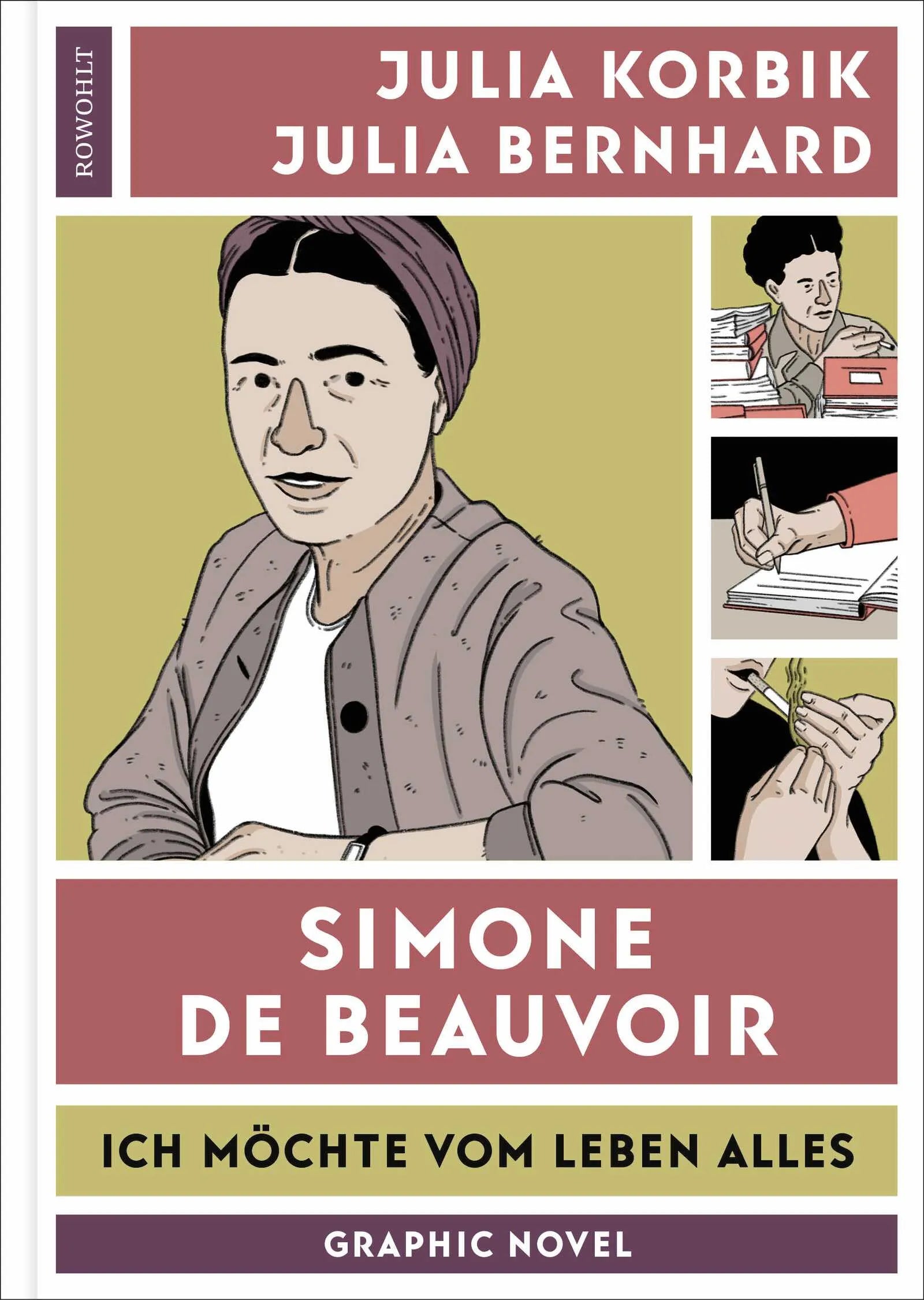 Buchcover von 'Simone de Beauvoir' - Gebundene Ausgabe von Julia Korbik