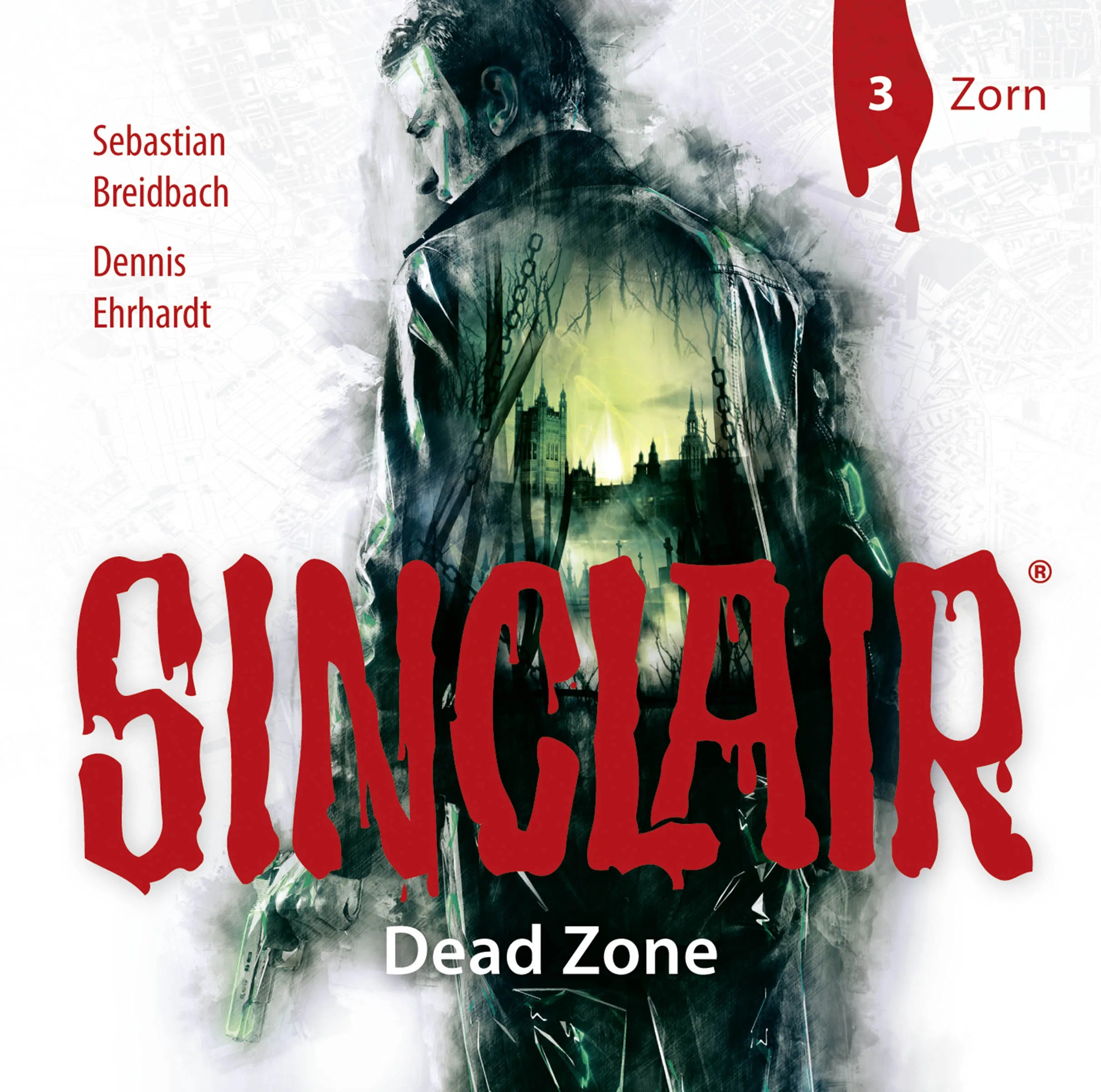 Buchcover von 'SINCLAIR - Dead Zone: Folge 03' - Hörbuch (CD) von Dennis Ehrhardt