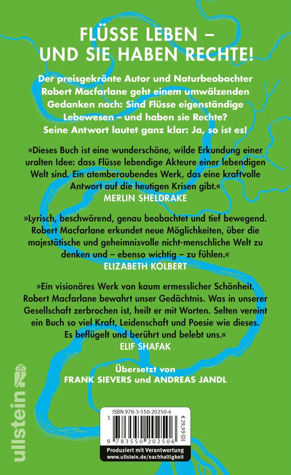 Rückseite: Sind Flüsse Lebewesen? (Hardcover)