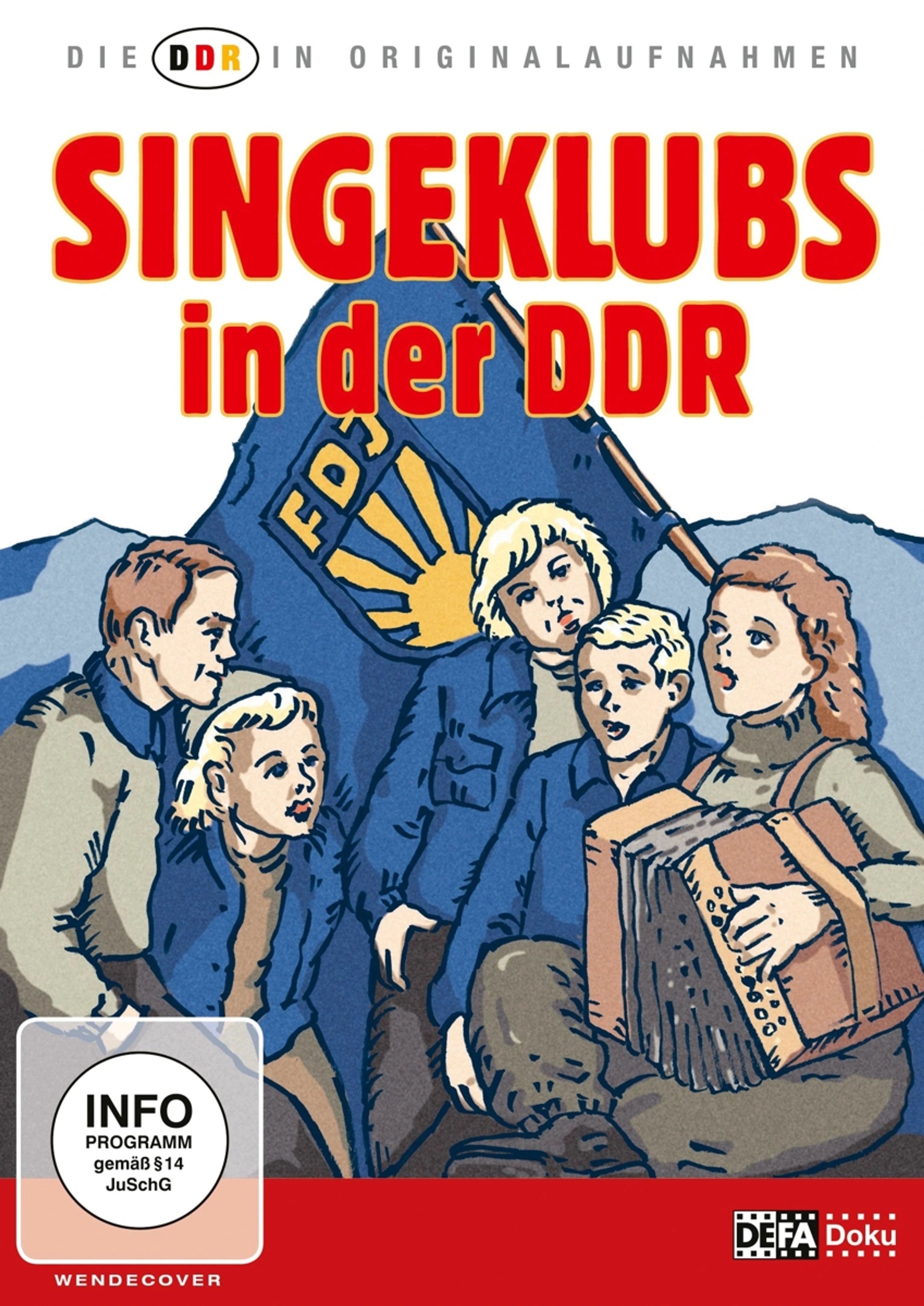 Singleklubs in der DDR – Die DDR in Originalaufnahmen DVD Cover, historische Dokumentation