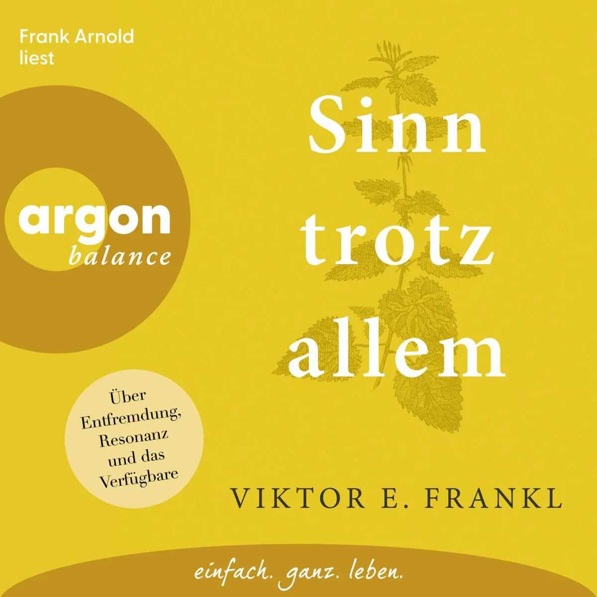 Cover: Sinn trotz allem (Hörbuch Download) von Viktor E. Frankl