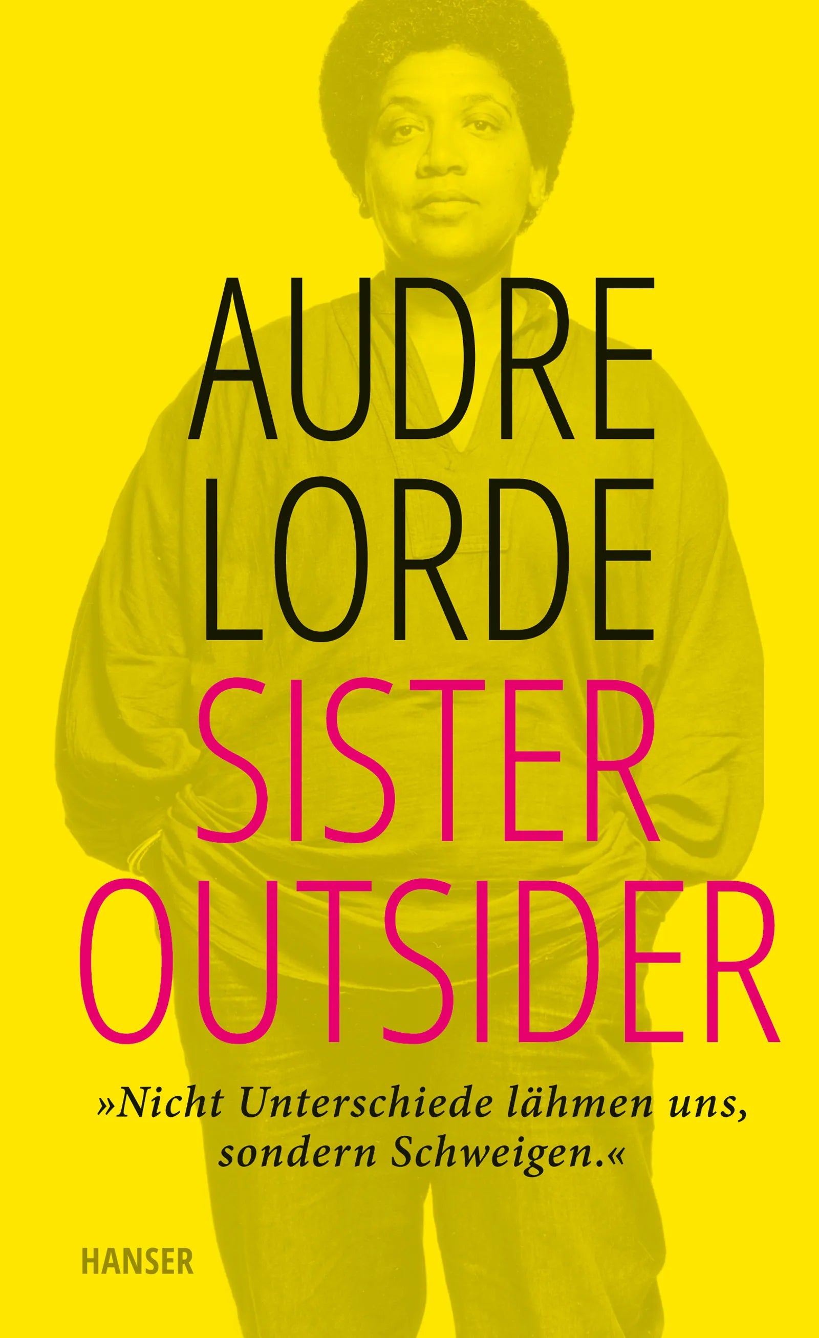 Buchcover von 'Sister Outsider' - Gebundene Ausgabe von Audre Lorde