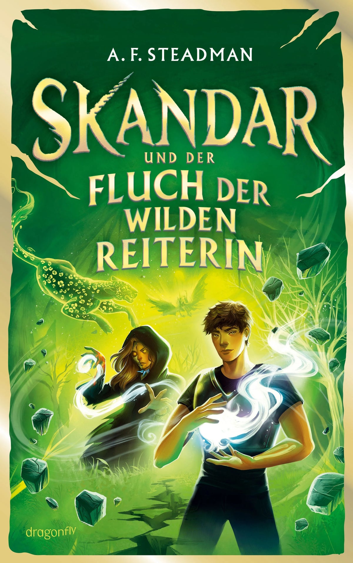 Cover: Skandar und der Fluch der Wilden Reiterin (Paperback) von A. F. Steadman