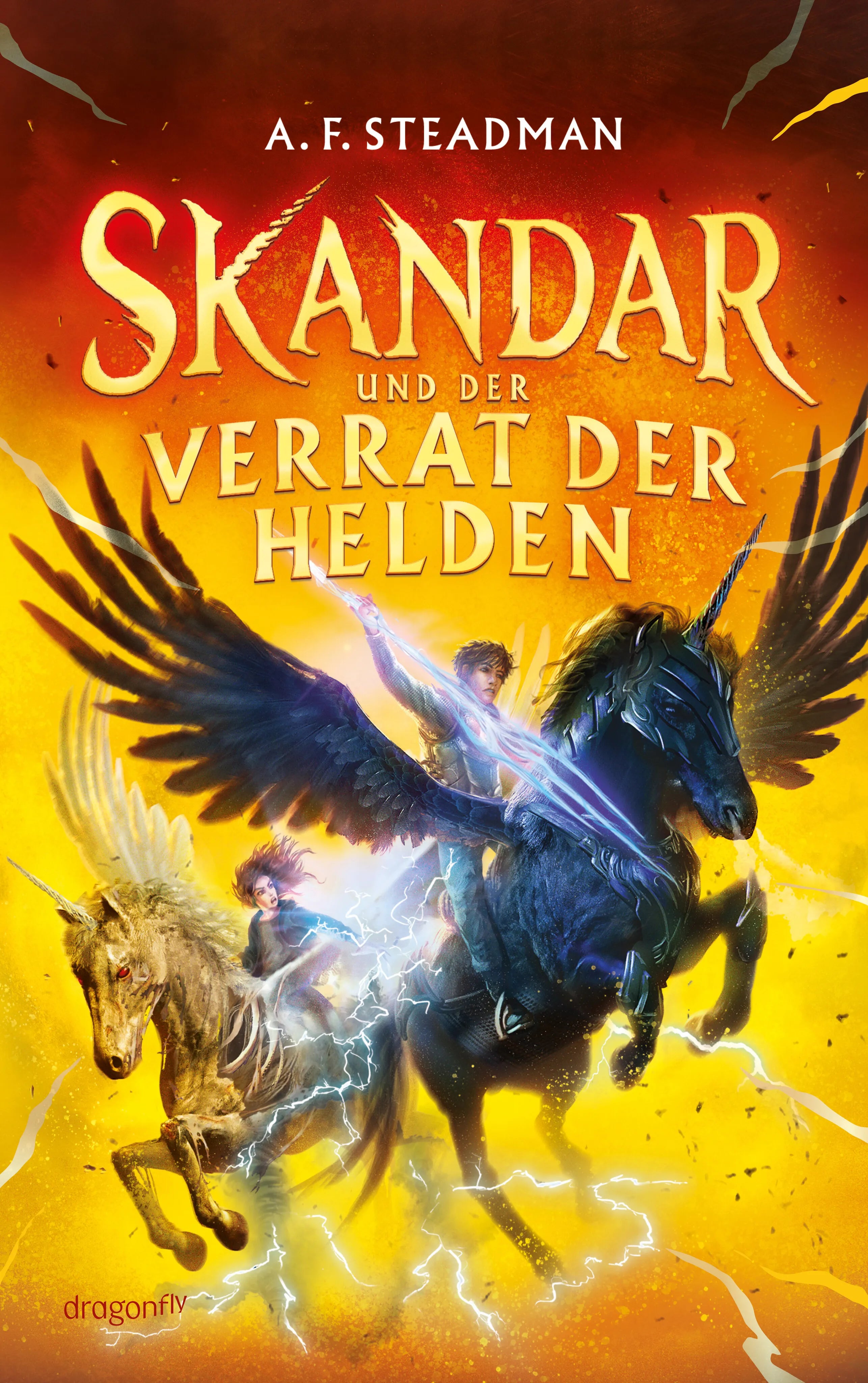 Buchcover von 'Skandar und der Verrat der Helden' - Paperback von A. F. Steadman