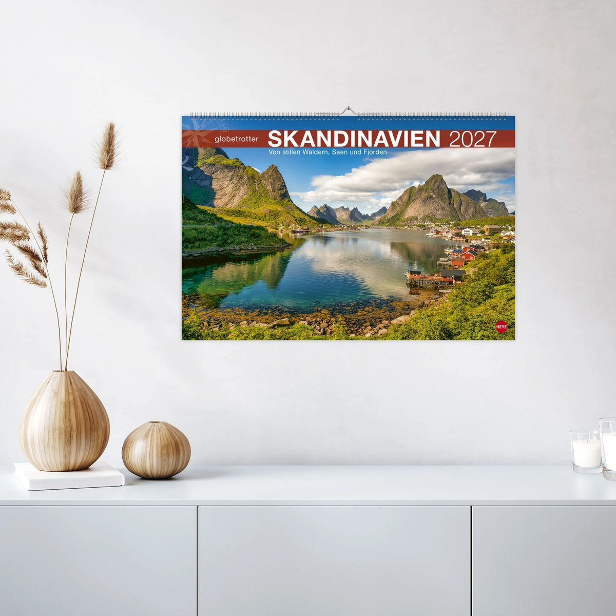 Skandinavien Globetrotter Kalender 2027 - Von stillen Wäldern, Seen und Fjorden – Ansicht