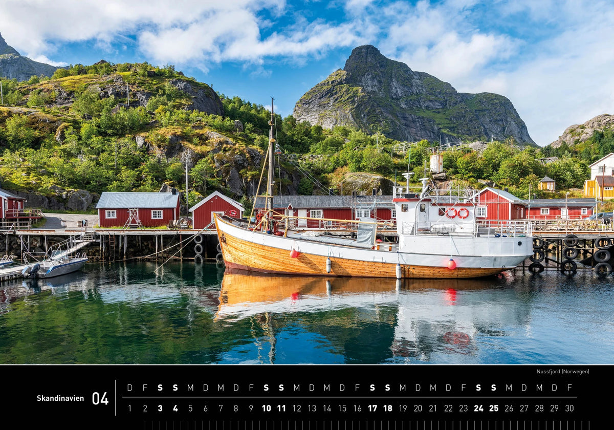 Skandinavien Premiumkalender 2027 – Ansicht