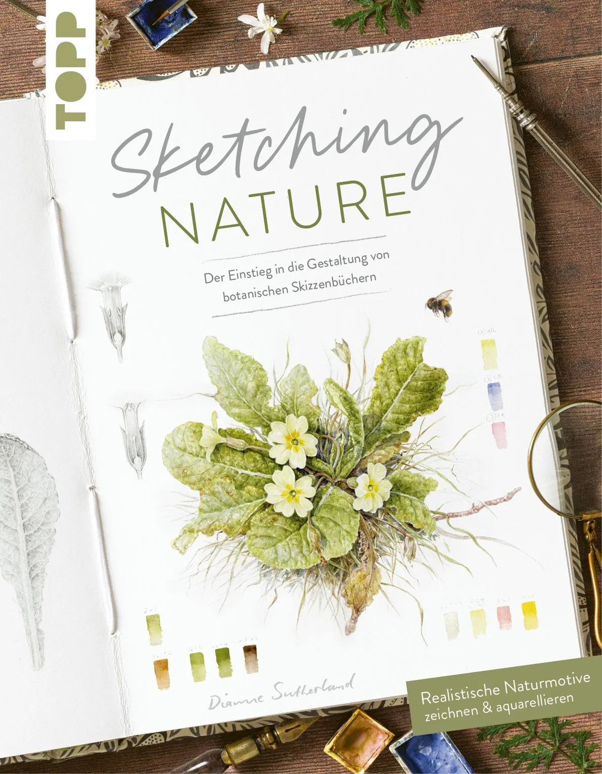 Cover: Sketching Nature (Hardcover) von Dianne Sutherland