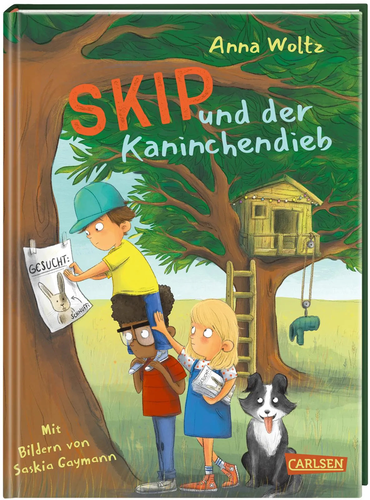 Buchcover von 'Skip und der Kaninchendieb' - Gebundene Ausgabe von Anna Woltz