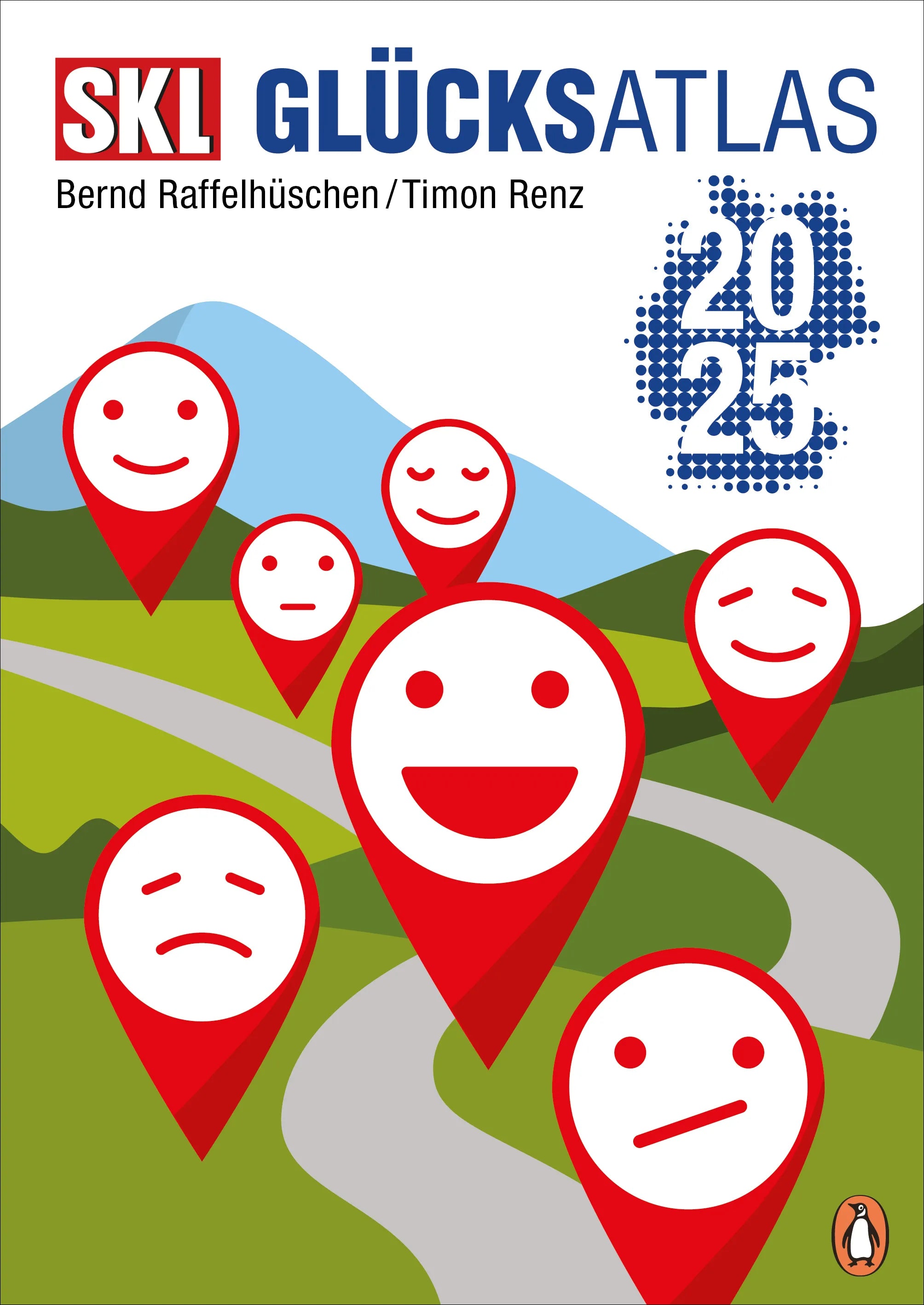 Cover: SKL Glücksatlas 2025 (E-Book) von Bernd Raffelhüschen