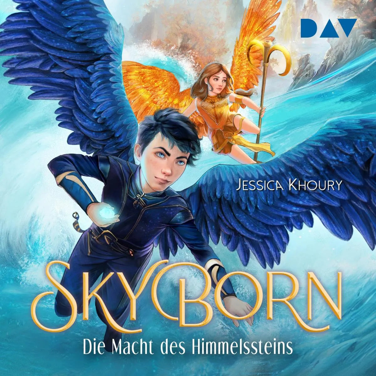 Cover: Skyborn - Teil 2: Die Macht des Himmelssteins (Hörbuch Download) von Jessica Khoury