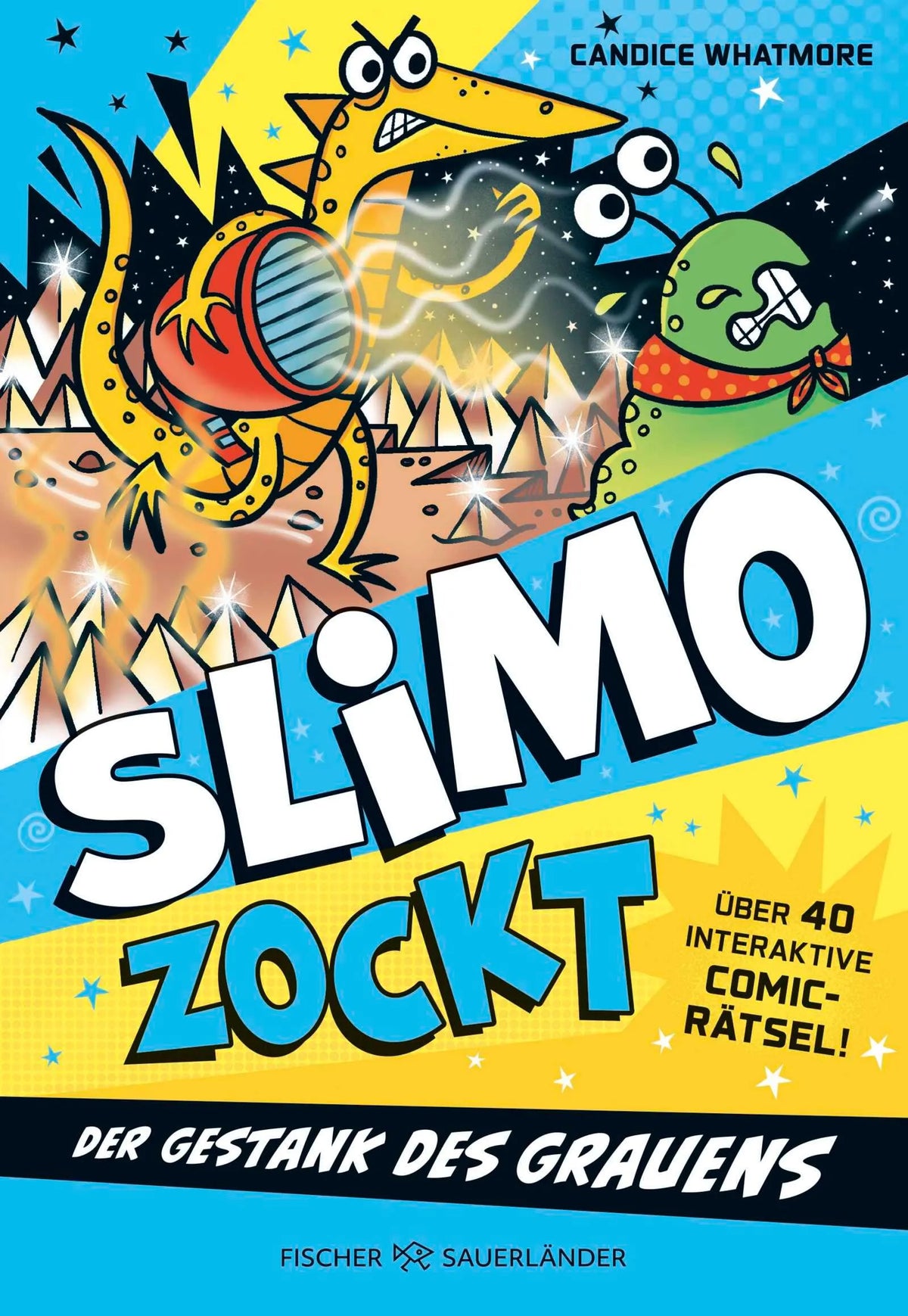 Cover: SLIMO ZOCKT: Der Gestank des Grauens (Hardcover) von Candice Whatmore