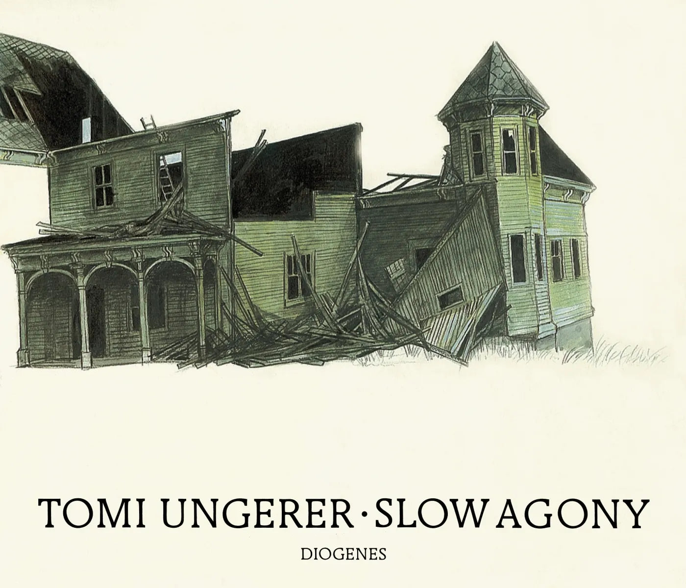 Buchcover von 'Slow Agony' - Gebundene Ausgabe von Tomi Ungerer