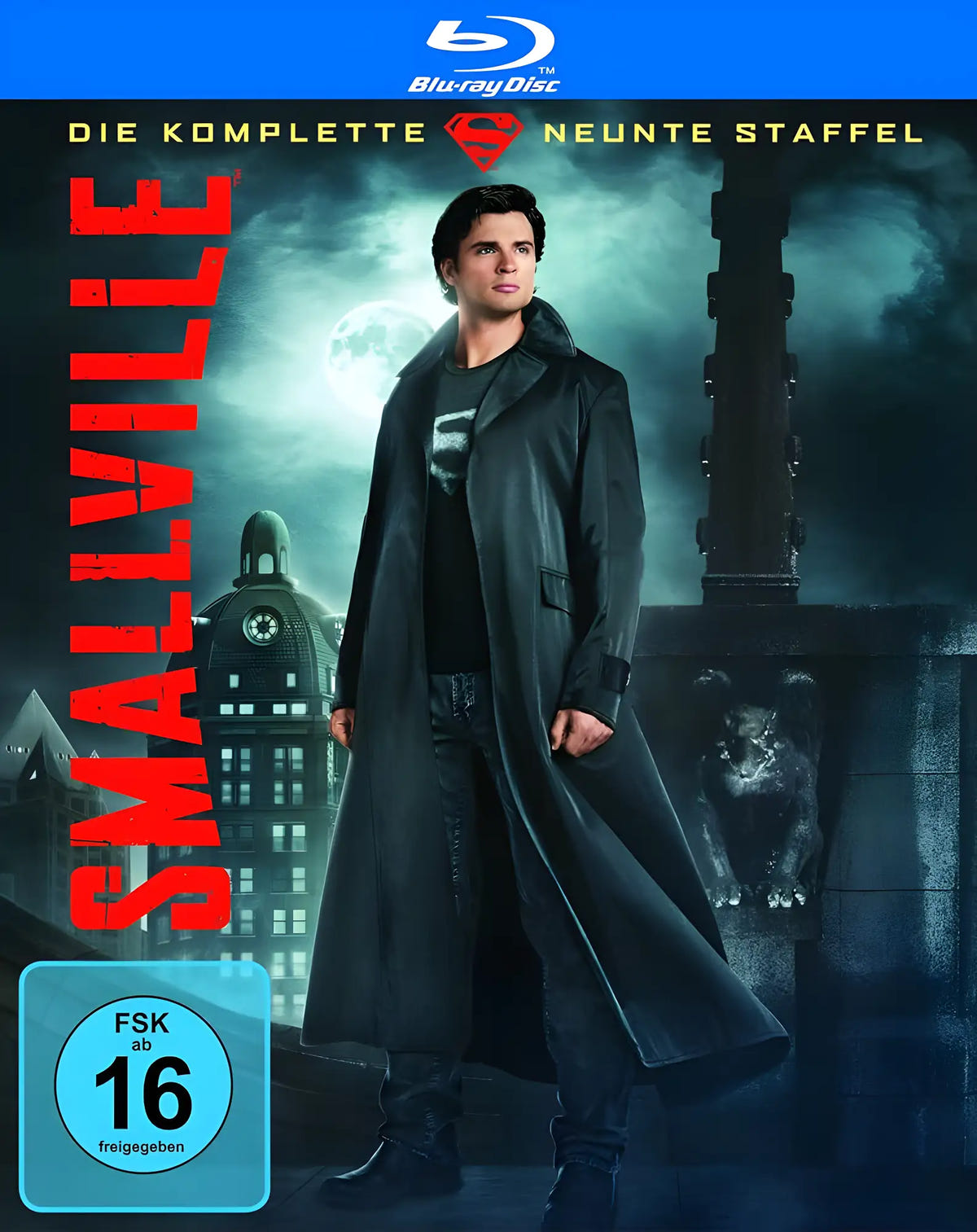 Smallville Die komplette neunte Staffel Blu-ray Cover