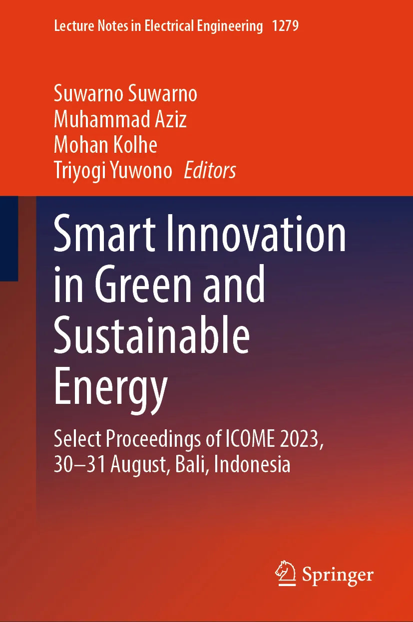 Cover: Smart Innovation in Green and Sustainable Energy (E-Book)