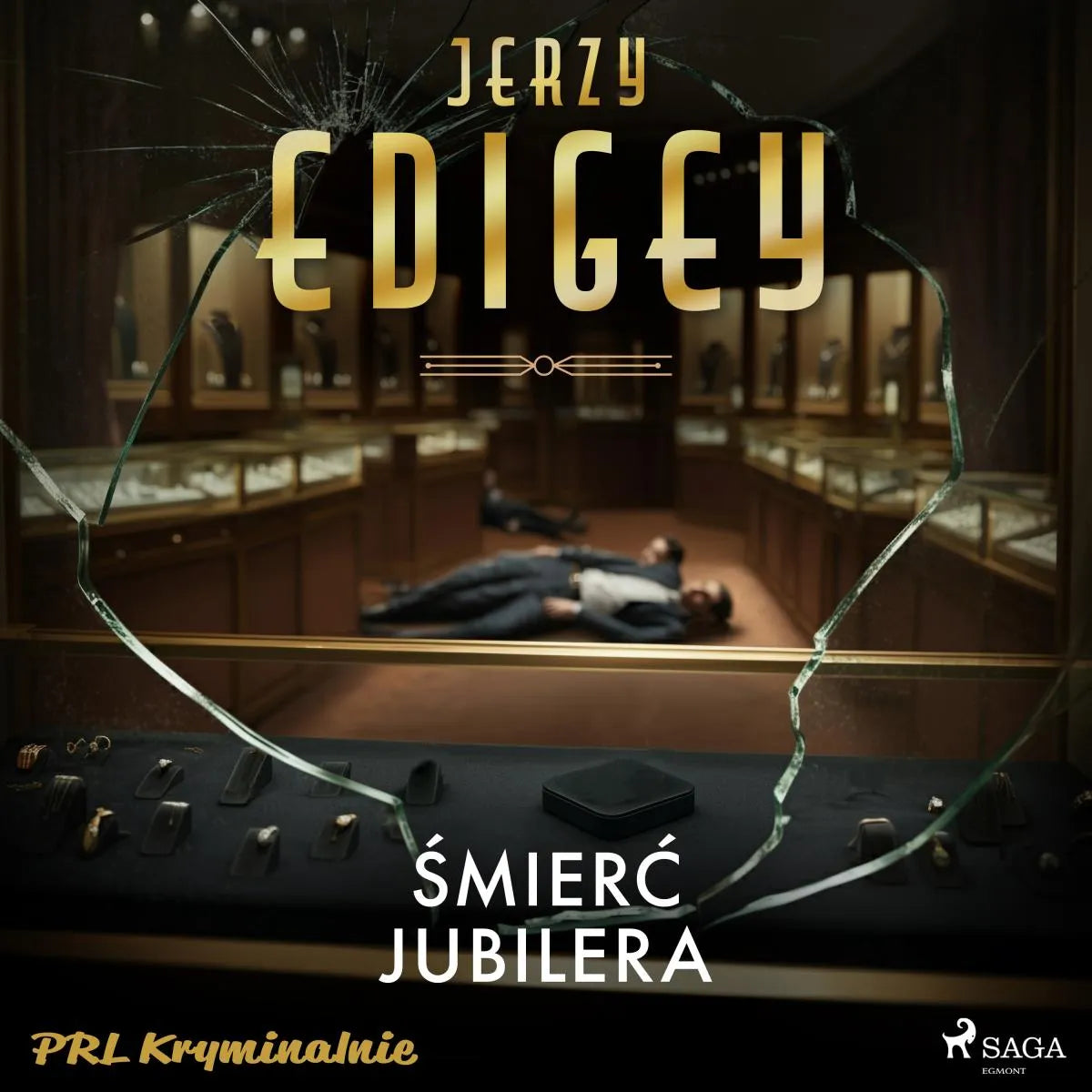 Cover: Śmierć jubilera (Hörbuch Download) von Jerzy Edigey