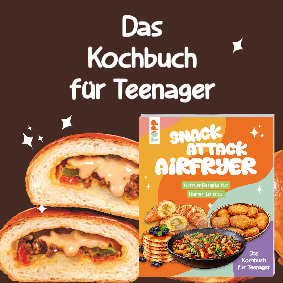 Detailansicht: Snack Attack Airfryer. Airfryer-Rezepte für Hungry Legends (Taschenbuch)