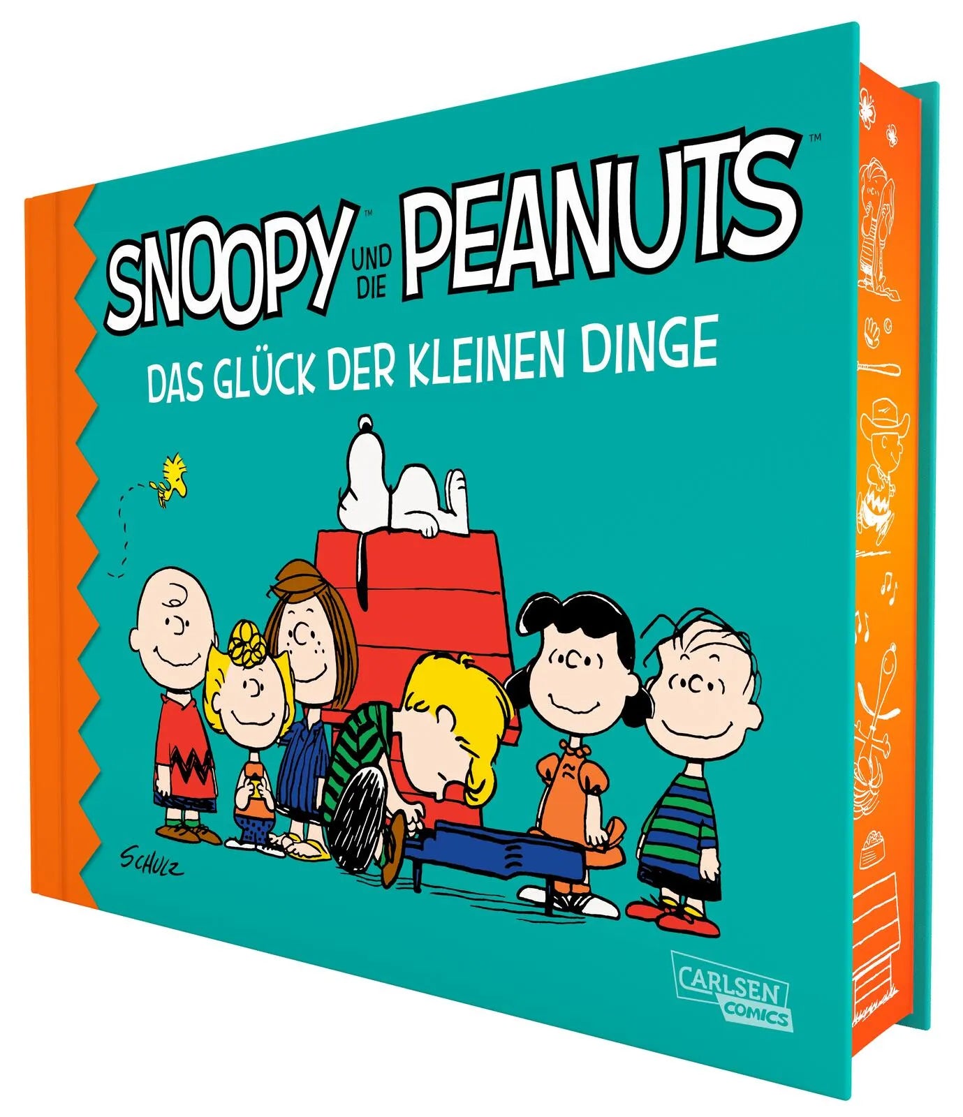 Buchcover von 'Snoopy und die Peanuts 0: Snoopy und die Peanuts - Das Glück der kleinen Dinge' - Gebundene Ausgabe von Charles M. Schulz