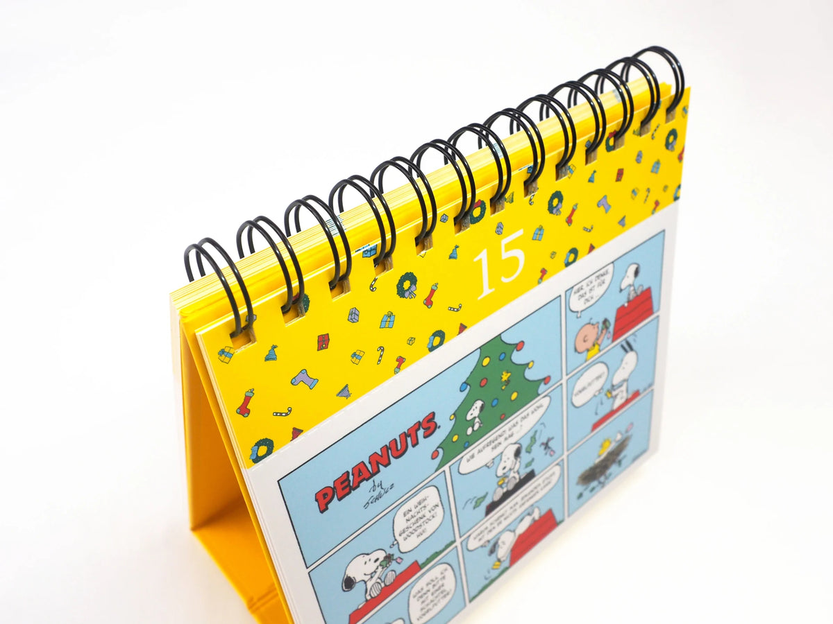 Snoopys Adventskalender. 24 Postkarten für die Weihnachtszeit (Advents-Postkartenaufsteller) – Ansicht