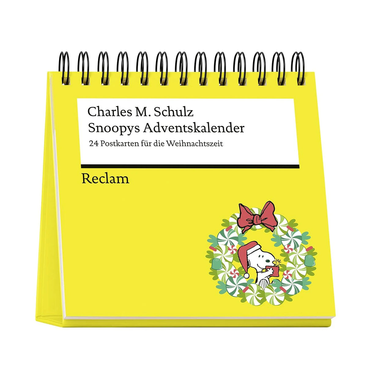 Adventskalender: Snoopys Adventskalender. 24 Postkarten für die Weihnachtszeit (Advents-Postkartenaufsteller)