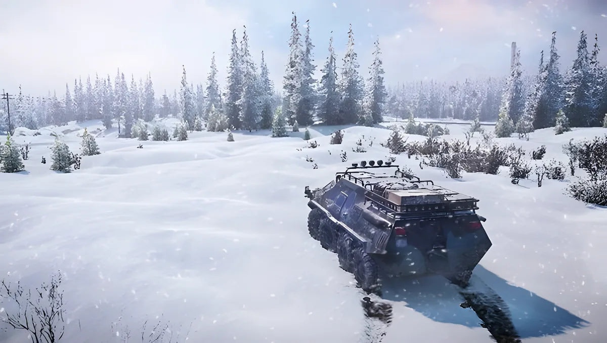Spielszene 3 aus SnowRunner – Nintendo Switch 2